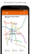 Mexico City Metro - map and route planner screenshot 0