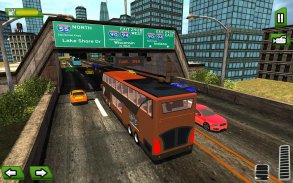 极端的城市公交车驾驶的sim screenshot 1