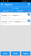 Control de gastos diarios screenshot 3