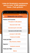 Aprende Vocabulario en Árabe screenshot 1