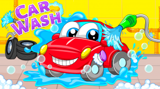 Car Wash & Race Games for Kids screenshot 1