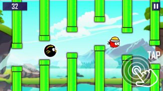 Flappy Kızgın Uçan Kuş Oyunlar screenshot 0