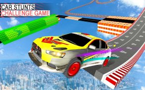 GT Car Racing Stunts-Crazy Impossible Tracks screenshot 0