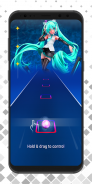 Miku Dancing Tiles Hop screenshot 6