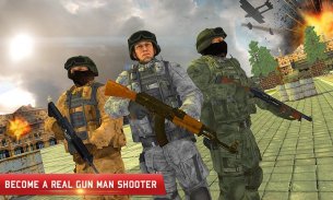 مكافحة الإرهاب - بندقية سترايك قناص مطلق النار 3D screenshot 2