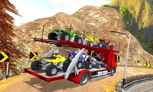 Permainan truk Trailer Transporter kendaraan screenshot 4