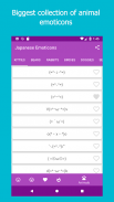 Kikko - Japanese Emoticons Kaomoji screenshot 3
