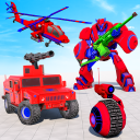 Multi Robot Game Car Transform Icon