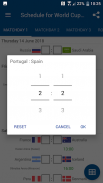 Calendario del Mundial 2018 de Rusia screenshot 1