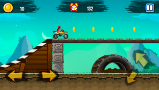 motu bike race game screenshot 2