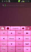 सुंदर गुलाबी कीबोर्ड screenshot 7
