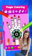 Nail Drawing Book For Kids - Beauty Coloring Book screenshot 3