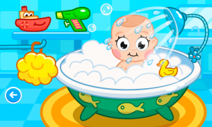 बेबी केयर: बच्चे खेल screenshot 2