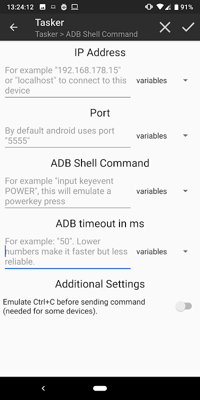 klistermærke kit overtale ADB Shell [Tasker Plugin] - APK Download for Android | Aptoide
