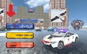 Real i8 Police Car Game: Car Games 2021 screenshot 1