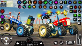 Modern Farming Tractor Game 3d screenshot 2