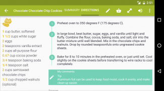 My CookBook (Мои рецепты) screenshot 2