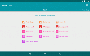 Portal Calc for Ingress screenshot 0