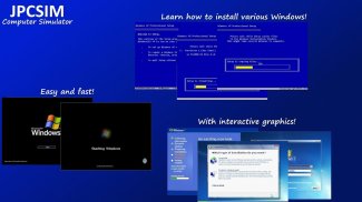 JPCSIM - PC Windows Simulator screenshot 0
