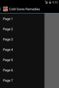 Cold Sores Treatment screenshot 1
