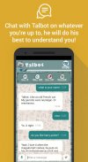 Talbot, the chatbot screenshot 1