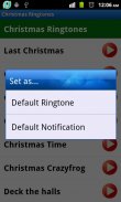 Christmas Ringtones screenshot 2