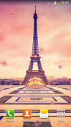 Cute Paris Live Wallpaper screenshot 0