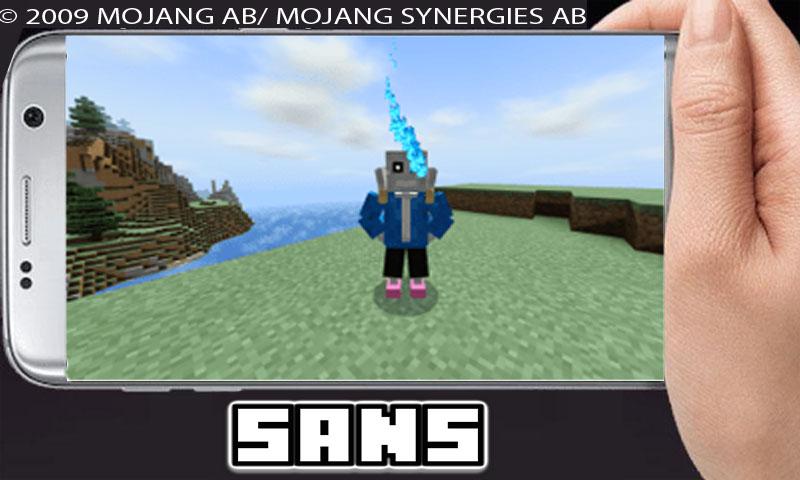 Dust! Sans Minecraft PE Addon