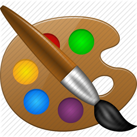 Color drawing, color pad, coloring, designing pad, paint pad icon -  Download on Iconfinder