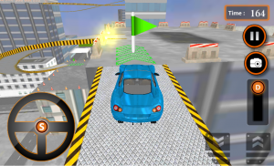 Crazy City Car Roof Jumping screenshot 7