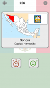 Mexican States - Mexico Quiz screenshot 3