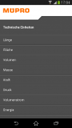 MÜPRO Tools App screenshot 4