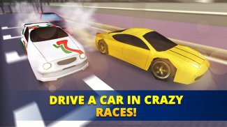 Drag Racing Craft: 🏎️ Awesome Car Driver Games screenshot 0