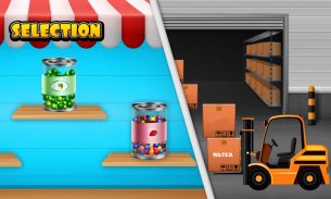 Classic Candy Beans Maker: Factory Game screenshot 1