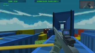 Blocky Combat Swat Zombie 1 screenshot 2