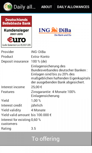 Deposits and loans screenshot 7