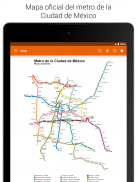 Metro de la Ciudad de México - Mapa y rutas screenshot 5