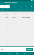 Multiplication Memorizer screenshot 2