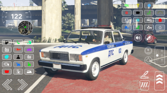 Полиция ВАЗ - Гонки и вождение screenshot 2