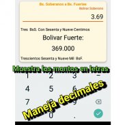 Calculadora Reconversión Monetaria screenshot 2