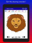 How to Draw Lion Step by Step screenshot 8