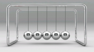 Newton cradle antistress screenshot 0