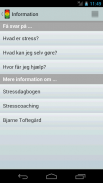 Stressdagbogen screenshot 1