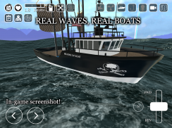 Fishing Games Ship Simulator - uCaptain Boat Games screenshot 1