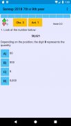 Saresp 2018 7th and 9th Mathematical Year screenshot 3