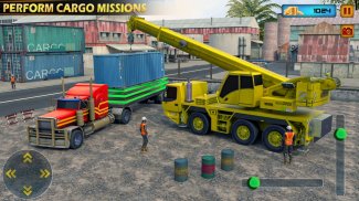 Pesado Guindaste Simulator 2018 - Construção Sim screenshot 9