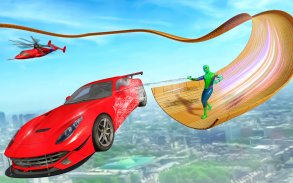 Spider Superhero- GT Car Stunt screenshot 1