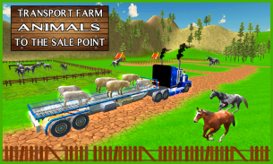 Farm Animal Transport Truck 3D screenshot 0