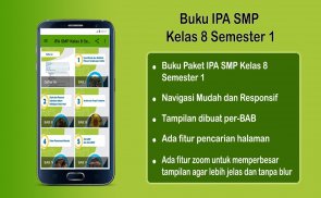 Buku IPA SMP Kelas 8 Semester 1 screenshot 1