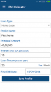 EMI Calculator for Bank loan, screenshot 2